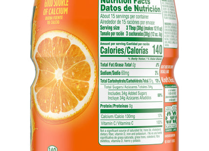 Tang Orange Sweetened Powdered Drink Mix, Canister, 20 Ounce (Pack Of 6)