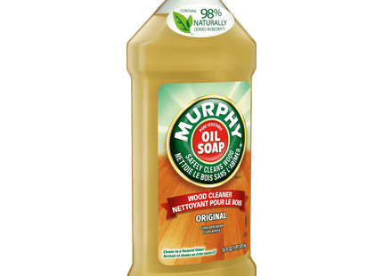 Murphy Oil Soap Original Formula Concentrated Liquid Wood Floor Cleaner, Liquid Oil Soap, 16 Oz (Pack Of 5)