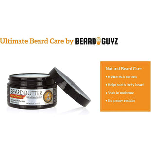 Beard Guyz Beard Butter- Hydrates & Softens Beard & Skin Original Formula 4 Ounce (Pack Of 4)