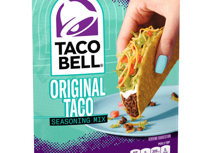 Taco Bell Original, Taco Seasoning Mix, Mexican-style flavors, 1 Ounce (Pack Of 12)