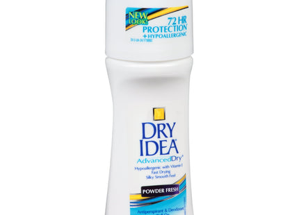 Dry Idea Anti-Perspirant Deodorant, 72-Hour Odor Protection. Roll On Advanced Dry Powder Fresh, 3.25 Ounces (Pack Of 1)