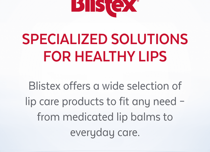 Blistex Medicated Lip Balm Stick, SPF 15, Anti-Aging, For Dryness, Chapping and Soothes Irritated Lips, 0.15 Ounce (Pack Of 8)