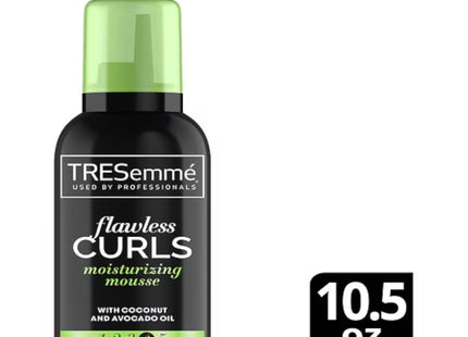 TRESemme Curl Care Flawless Curls Hair Mousse,  Coconut and Avocado Oil, Extra Hold Hair Spray, 10.5 Ounce (Pack Of 3)