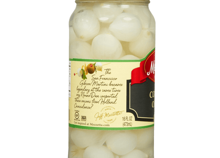 Mezzetta Imported Cocktail Onions, Gluten Free, Kosher And Keto Friendly. Glass Jars, 16 Ounce (Pack Of 2)