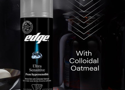 Edge for Men Ultra Sensitive Shave Gel with Oatmeal & Allantoin 7oz (11 Pack) - Personal Care > Shaving Grooming Creams