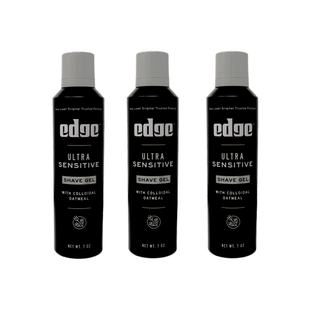 Edge for Men Ultra Sensitive Shave Gel with Oatmeal & Allantoin 7oz (3 Pack) - Personal Care > Shaving Grooming Creams