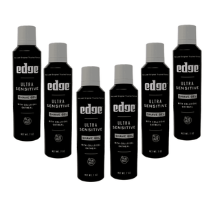 Edge for Men Ultra Sensitive Shave Gel with Oatmeal & Allantoin 7oz (6 Pack) - Personal Care > Shaving Grooming Creams