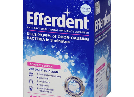 Efferdent Retainer Original Denture Complete Cleanser Tablets 102ct (12 Pack) - Personal Care > Oral