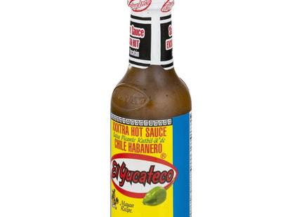 El Yucateco Chile Habanero Xxxtra Hot Sauce 4 floz Bottle (12 Pack) - Food & Beverages > Condiments Sauces BBQ