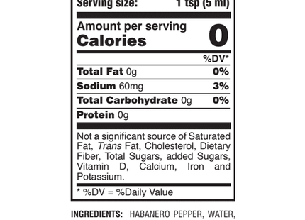 El Yucateco Chile Habanero Xxxtra Hot Sauce 4 floz Bottle (12 Pack) - Food & Beverages > Condiments Sauces BBQ