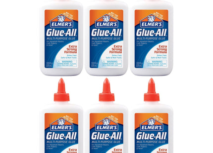 Elmer’s Glue-All Multi-Purpose Glue Extra Strong White Non-Toxic 7.625oz (6 Pack) - Collectibles & Art > Adhesives