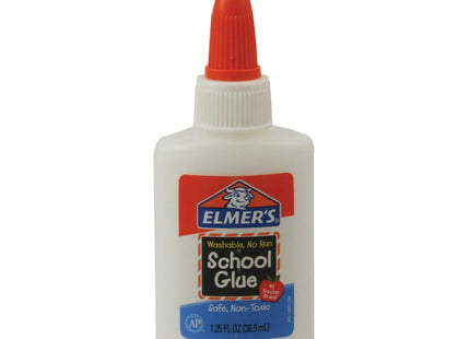 Elmer’s Washable Removable School Liquid Glue Non-toxic White 1.25oz (6 Pack) - Collectibles & Art > Adhesives Tape