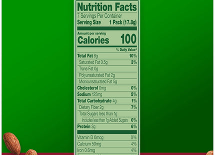 Emerald Dry Roasted Almonds Nuts Non-GMO No Artificial Flavors 5oz (12 Pack) - Food & Beverages > Snacks Seeds