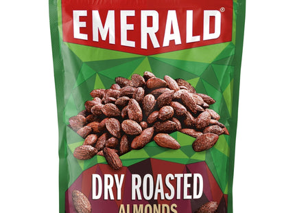 Emerald Dry Roasted Almonds Nuts Non-GMO No Artificial Flavors 5oz (12 Pack) - Food & Beverages > Snacks Seeds