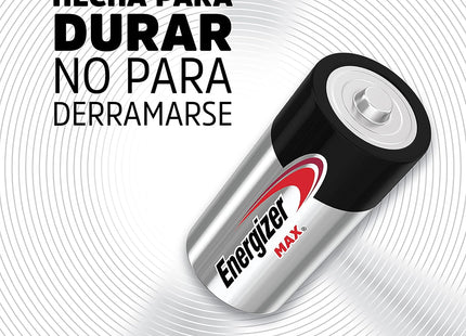 Energizer MAX D Batteries Cell Alkaline Lithium 2ct - Electronics Accessories > General Purpose