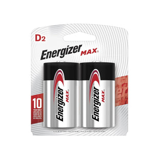 Energizer MAX D Batteries Cell Alkaline Lithium 2ct (6 Pack) - Electronics Accessories > General Purpose