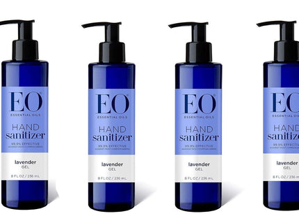 Eo Products Hand Sanitizing Gel Organic Plant-Based Lavender Scent 8oz (4 Pack) - Personal Care > Bath & Body Sanitizers
