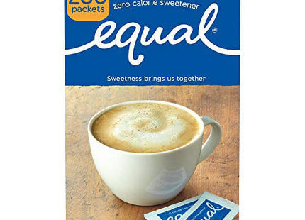 Equal Original Calories Sweetener Classic Packets Gluten Free 230ct - Food & Beverages > Baking Desserts Sugar