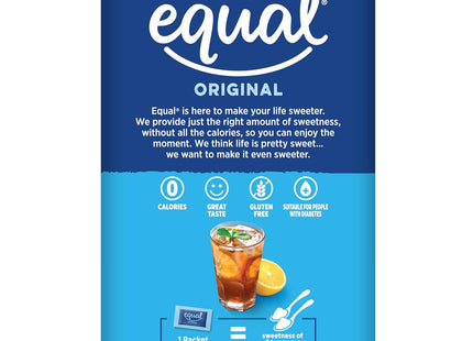 Equal Original Calories Sweetener Classic Packets Gluten Free 230ct (12 Pack) - Food & Beverages > Baking Desserts