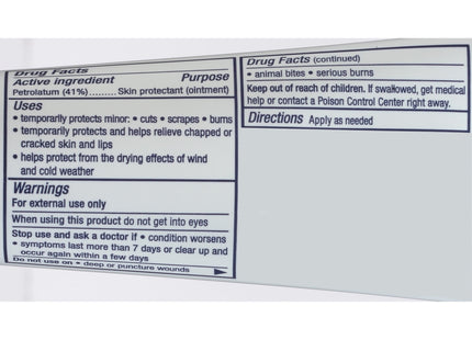 Eucerin Aquaphor Advanced Therapy Healing Ointment 1.75oz (6 Pack) - Personal Care > Skin Lotion & Moisturizer