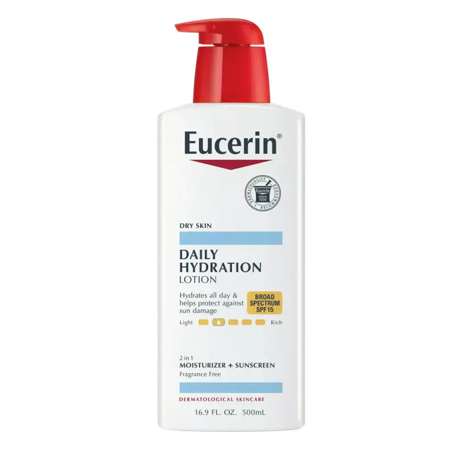 eucerin daily hydration lotion with vitamins