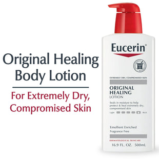 Eucerin Original Healing Soothing Repair Lotion Fragrance Free 16.9oz (12 Pack) - Personal Care > Skin & Moisturizer