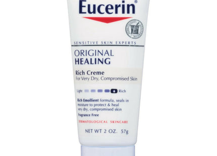 Eucerin Original Healing Soothing Repair Moisturizer Unscented 2oz (12 Pack) - Personal Care > Skin Lotion &