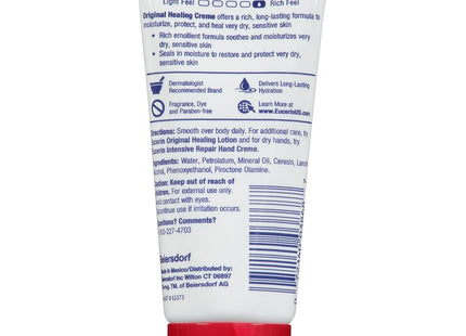 Eucerin Original Healing Soothing Repair Moisturizer Unscented 2oz (2 Pack) - Personal Care > Skin Lotion &