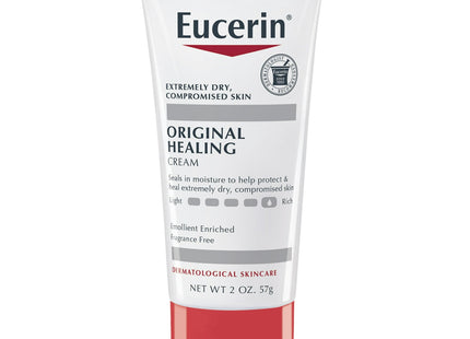 Eucerin Original Healing Soothing Repair Moisturizer Unscented 2oz (2 Pack) - Personal Care > Skin Lotion &