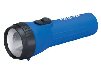 the blue flashlight is a flashlight that can be used for lighting