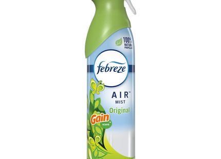 Febreze Air Freshener, Odor-Fighting, Gain Original Scent, Aerosol Spray, 8.8 Ounce (Pack Of 10)