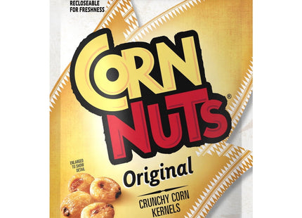 CORN NUTS Original Crunchy Corn Kernels Snack, Ready-to-Eat, Shelf-Stable, Resealable For Freshness, 7 Ounce (Pack Of 6)