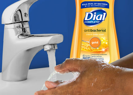 Dial Complete Antibacterial Liquid Hand Soap, with Moisturizer, Gold, 7.5 Fl Ounce (Pack Of 1)