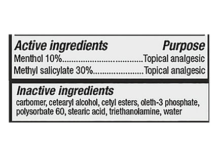 ICY HOT Methyl Salicylate Topical, Muscles & Joints,  Pain Relief Cream, 1.25 Ounce (Pack Of 1)