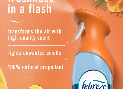 Febreze Air Freshener, Odor-Eliminating, Hawaiian Aloha Light Fresh Scent, Aerosol Spray 8.8 Ounce (Pack Of 1)