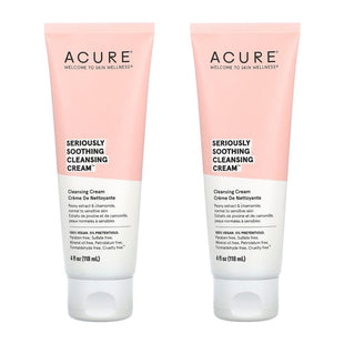 Acure Seriously Soothing Cleansing Cream 4 fl oz (Pack Of 2) - Health & Beauty > Personal Care Cosmetics Skin Facial