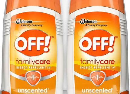 Off FamilyCare Skintastic Family Insect Repellent IV Unscented 6oz (2 Pack) - Household Supplies > & Grub Control Sprays