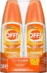 Off FamilyCare Skintastic Family Insect Repellent IV Unscented 6oz (2 Pack) - Household Supplies > & Grub Control Sprays