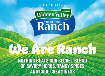 Hidden Valley Original Ranch Plant Powered Salad Dressing & Topping, Gluten & Dairy Free, 12 Fluid Ounce, (Pack Of 2)