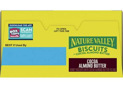 Nature Valley Breakfast Biscuits with Nut Filling, Cocoa Almond Butter, 5-1.35 Oz Total 6.75 ounce (Pack Of 3)