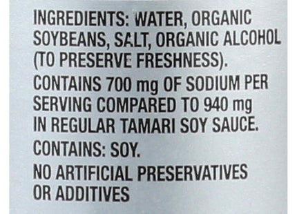 San J International, Sauce Tamari Gluten Free Reduced Sodium Organic, 10 Fl Oz (Pack Of 3)