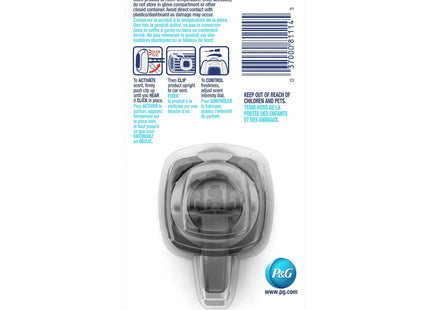 Febreze Car Air Freshener Vent Clip Hawaiian Aloha Scent 0.06oz (2 Pack) - Household Supplies > Home Fragrances