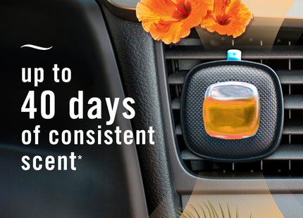 Febreze Car Air Freshener Vent Clip Hawaiian Aloha Scent 0.06oz - Household Supplies > Home Fragrances Fresheners