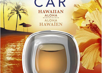 Febreze Car Air Freshener Vent Clip Hawaiian Aloha Scent 0.06oz (4 Pack) - Household Supplies > Home Fragrances