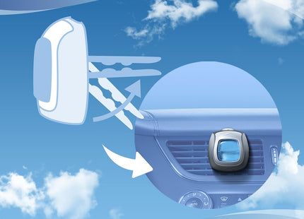 Febreze Car Air Freshener Vent Clip Midnight Storm Scent 0.06oz (8 Pack) - Household Supplies > Home Fragrances
