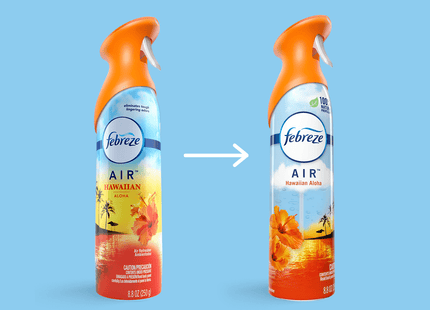 Febreze Odor-Fighting Air Freshener Aerosol Hawaiian Aloha Scent 8.8oz (60 Pack) - Household Supplies > Home Fragrances