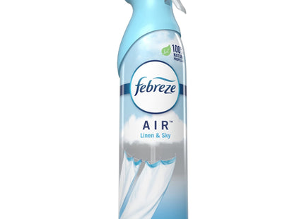 Febreze Odor-Fighting Air Freshener Aerosol Linen & Sky Scent 8.8oz (24 Pack) - Household Supplies > Home Fragrances
