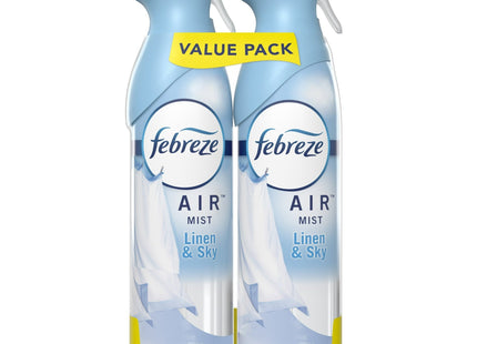 Febreze Odor-Fighting Air Freshener Aerosol Linen & Sky Scent 8.8oz (24 Pack) - Household Supplies > Home Fragrances