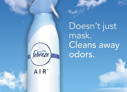 Febreze Odor-Fighting Air Freshener Aerosol Linen & Sky Scent 8.8oz (24 Pack) - Household Supplies > Home Fragrances