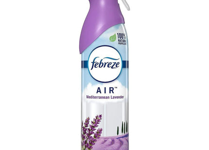 Febreze Odor-Fighting Air Freshener Aerosol Mediterranean Lavender 8.8oz (10 Pack) - Household Supplies > Home